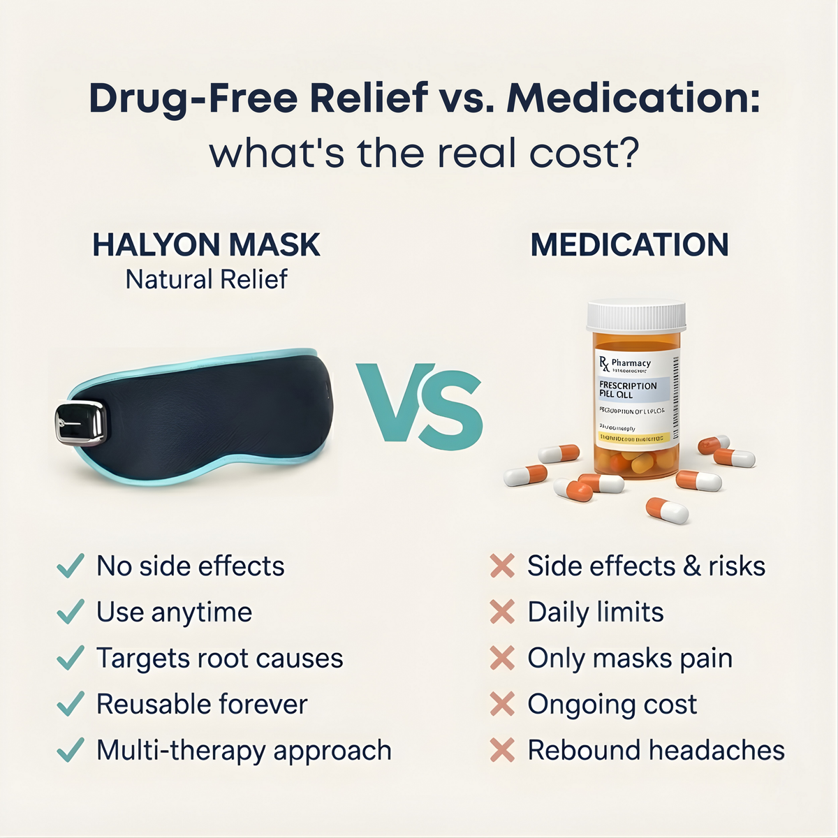 Halyon — 4-in-1 Headache & Migraine Relief Mask