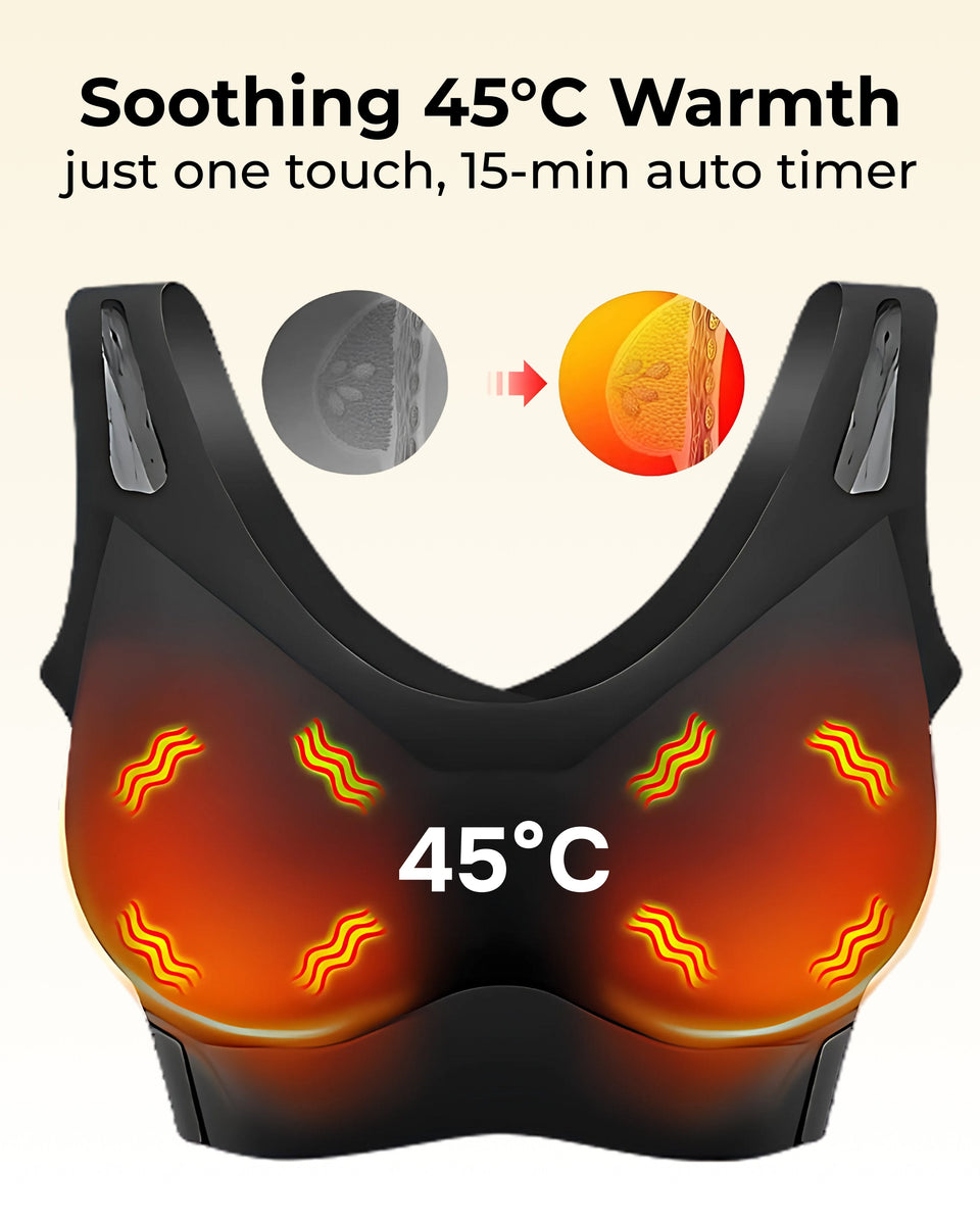 Velura - heat & massager bra