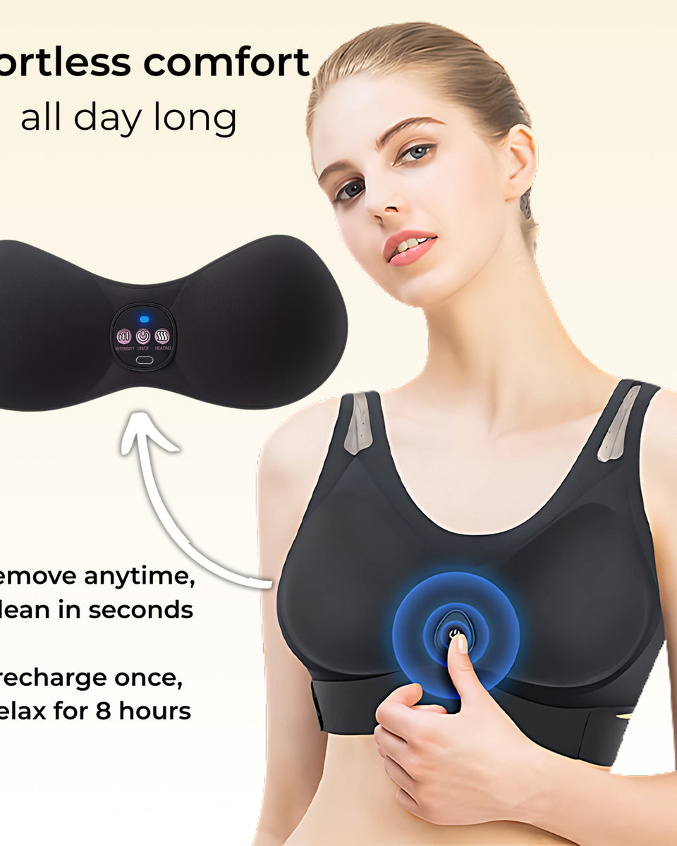 Velura - heat & massager bra