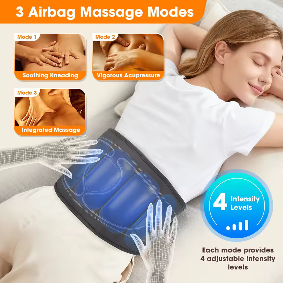 Lumbar Pro - Heat & Compression Massage Belt