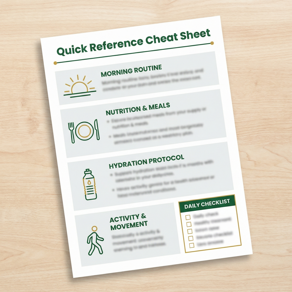 Blood Sugar Reset Protocol — The Complete 4-Switch System