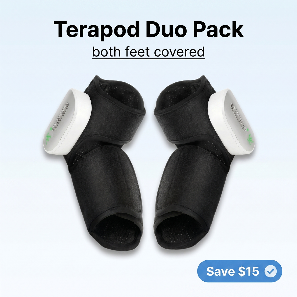 Terapod - Foot & Ankle Heat Compression Massager