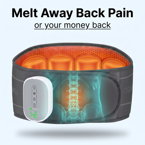 Lumbar Pro - Heat & Compression Massage Belt