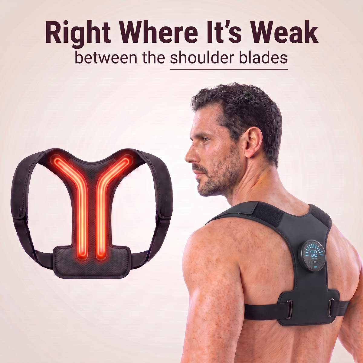 Kestro - EMS Back & Shoulder Posture Trainer