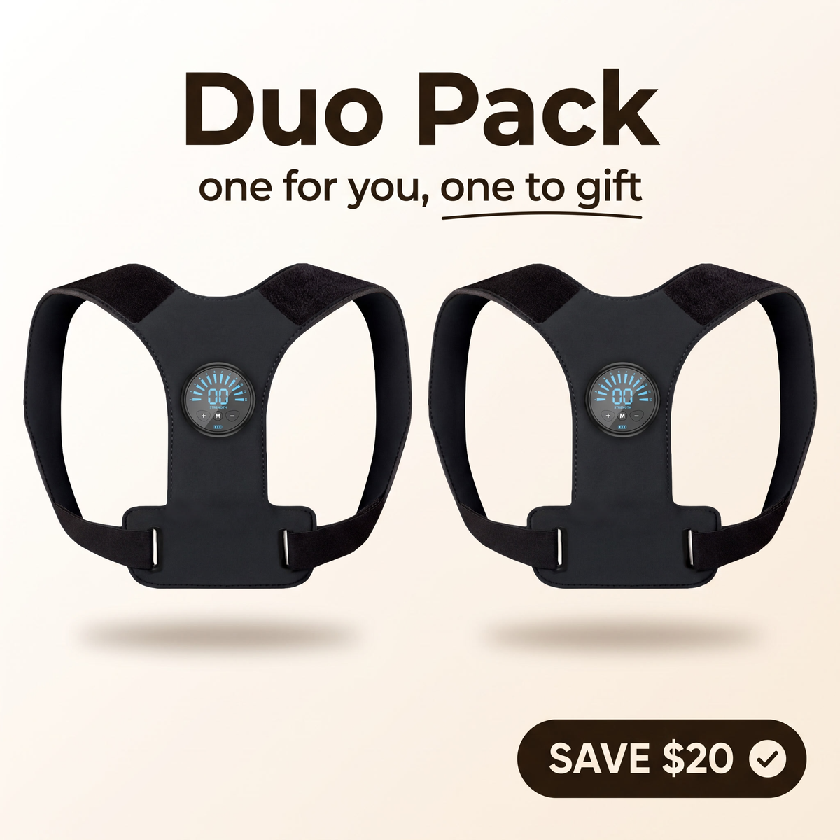 Kestro - EMS Back & Shoulder Posture Trainer