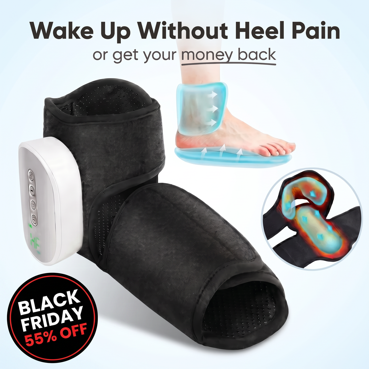 Terapod - Foot & Ankle Heat Compression Massager